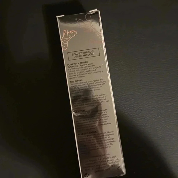 Purlisse - Pumpkin + Ginger Detoxifying Charcoal Mask NWT - Picture 4 of 7